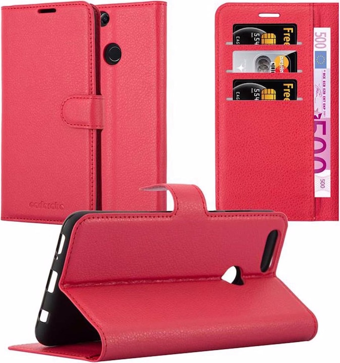 Produktbild Cadorabo Book mit Standfunktion Cover (Honor 7X)