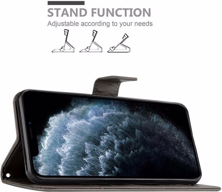 Produktbild Cadorabo Flower Book Cover (Apple iPhone 11)