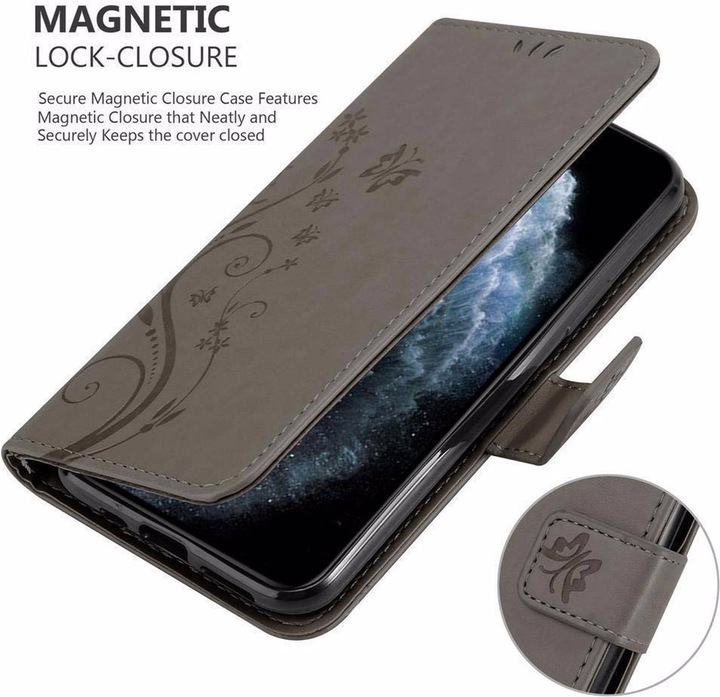 Produktbild Cadorabo Flower Book Cover (Apple iPhone 11)