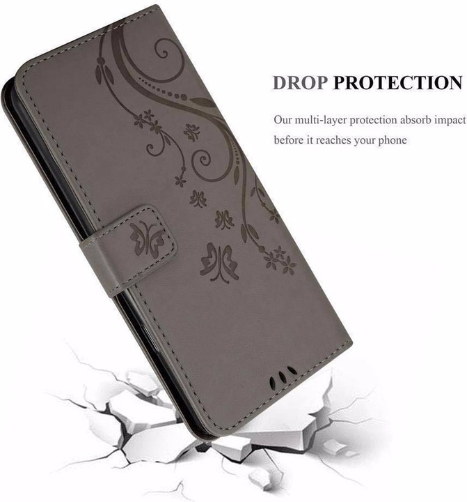 Produktbild Cadorabo Flower Book Cover (Apple iPhone 11)