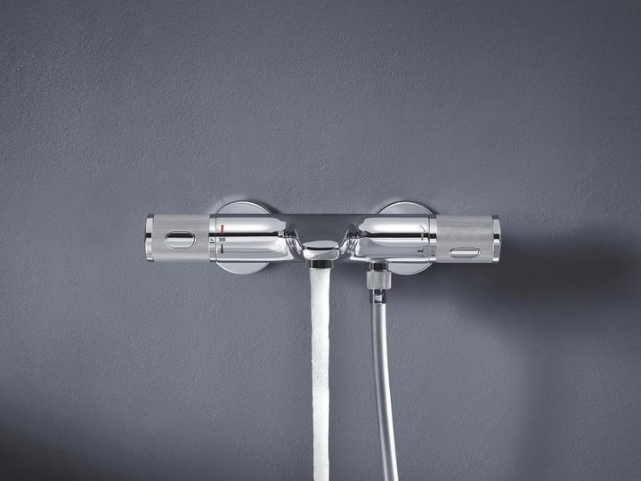 Image du produit Grohe Precision Feel Thermostat-Wannenarmatur, mit ProGrip-Griff, wassersparend, chrom