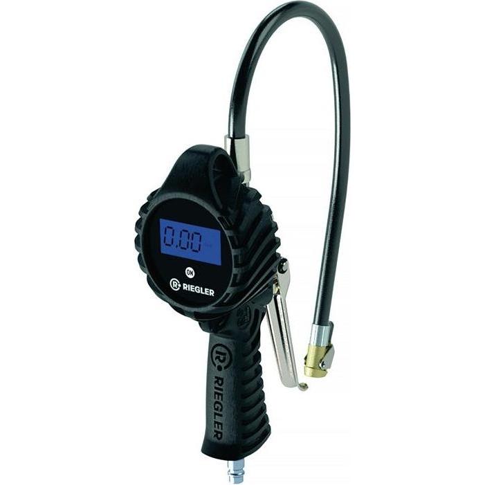 Riegler, Druckluftaufsatz, Handreifenfüllmesser ungeeicht, mit Momentstecker DN 7,2