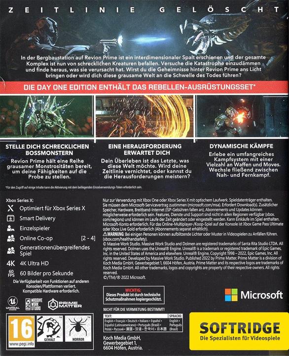 Produktbild Dolmen Day One Edition (XSRX) (Xbox Series X, DE)