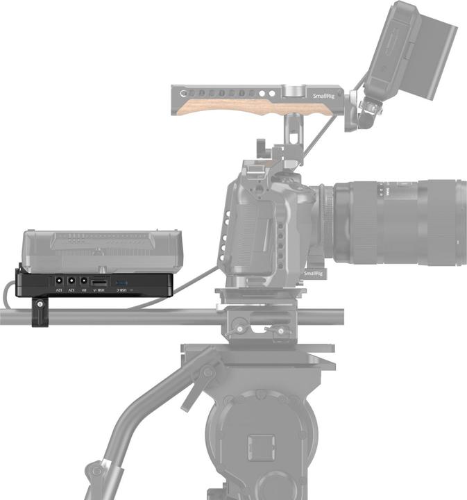 Produktbild SmallRig Advanced V Mount Battery Mount Plate with Dual 15mm Rod Clamp 3203B