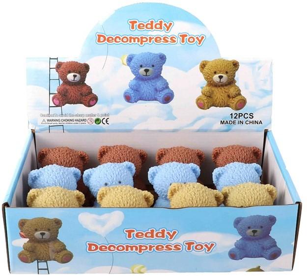 Actual product image Toi-Toys Squeezable Squeeze Me Squishy Bär 8 cm (8 cm)