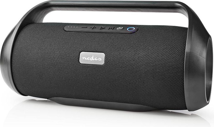 Actual product image Nedis Party Boombox 90W (90W/ 6h Battery/ Bluetooth/ TWS/ Carrying Handle) (6 h, Rechargeable battery operated)