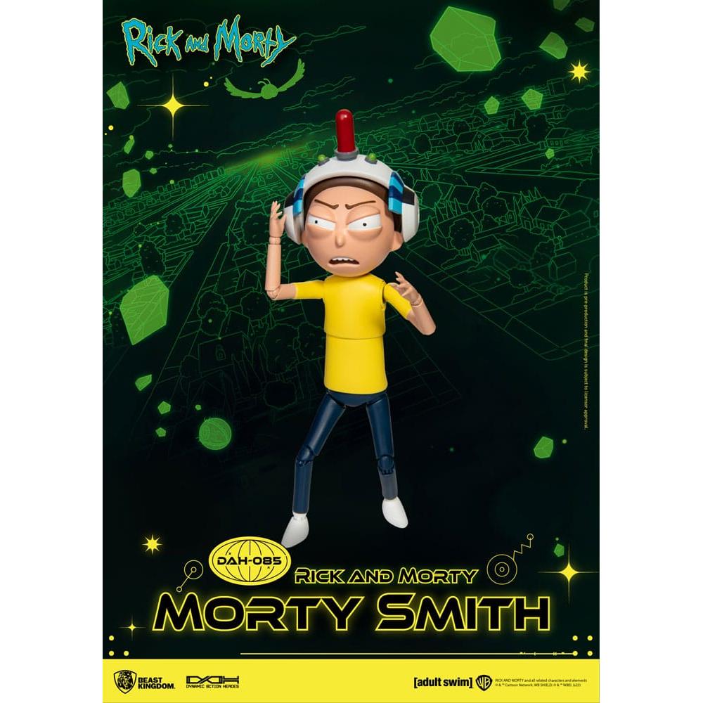 Beast Kingdom Rick and Morty Dynamic 8ction Heroes Actionfigur 1/9 Morty Smith 23 cm