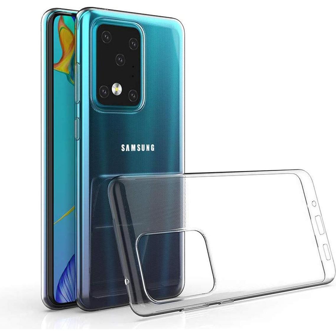 Thumbnail - König Design Handyhülle für Samsung Galaxy S20 Ultra Schutzcase Backcover Bumper Transparent (Samsung Galaxy S20 Ultra),...