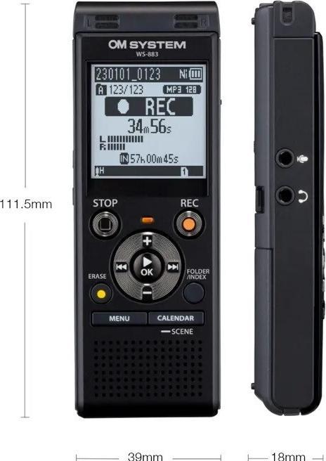 Image du produit Olympus Système Om WS-883 (8 Go)