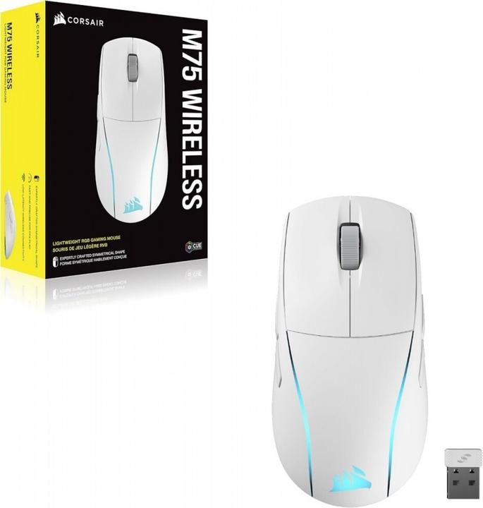 Image du produit Corsair M75 (Sans fil, Filaire)