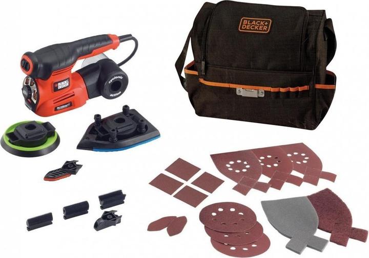 Image du produit Black & Decker Ponceuse multiusages 4 en 1 Autoselect (Ponceuse multi, 220 W)