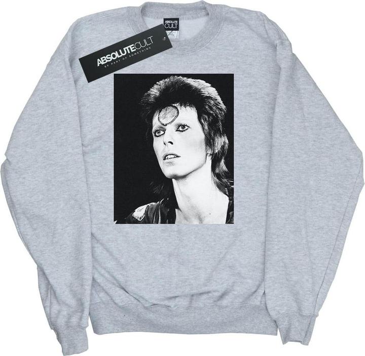 Produktbild David Bowie Ziggy Looking Sweatshirt Mädchen (140, 146)