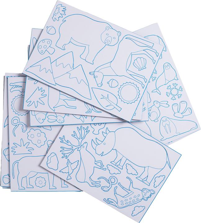 Actual product image Skillmatics Foil Fun Animals