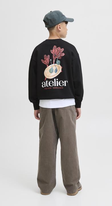 Produktbild Jack & Jones Junior Pullover BROOKLYN GRAPHIC Sweatshirt (164)