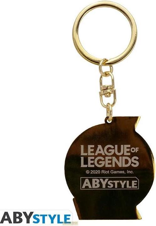Actual product image ABYstyle LEAGUE OF LEGENDS - Keychain Logo X4