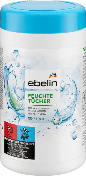 Produktbild dm ebelin feuchte Tücher Ovaldose