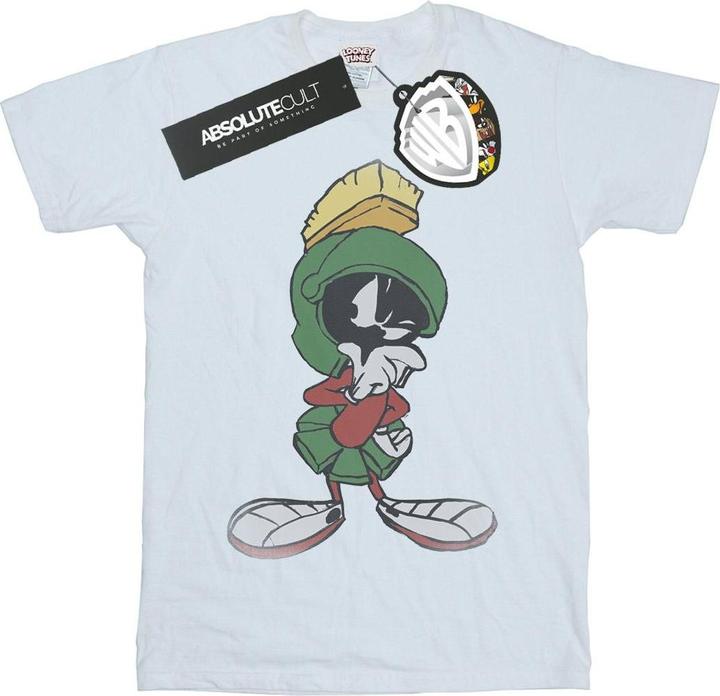 Actual product image Looney Tunes Girls Marvin The Martian Pose Cotton T-Shirt (116)