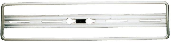 Quick-fix Kennzeichenhalter Silber, 50 x 11 cm (Universale)