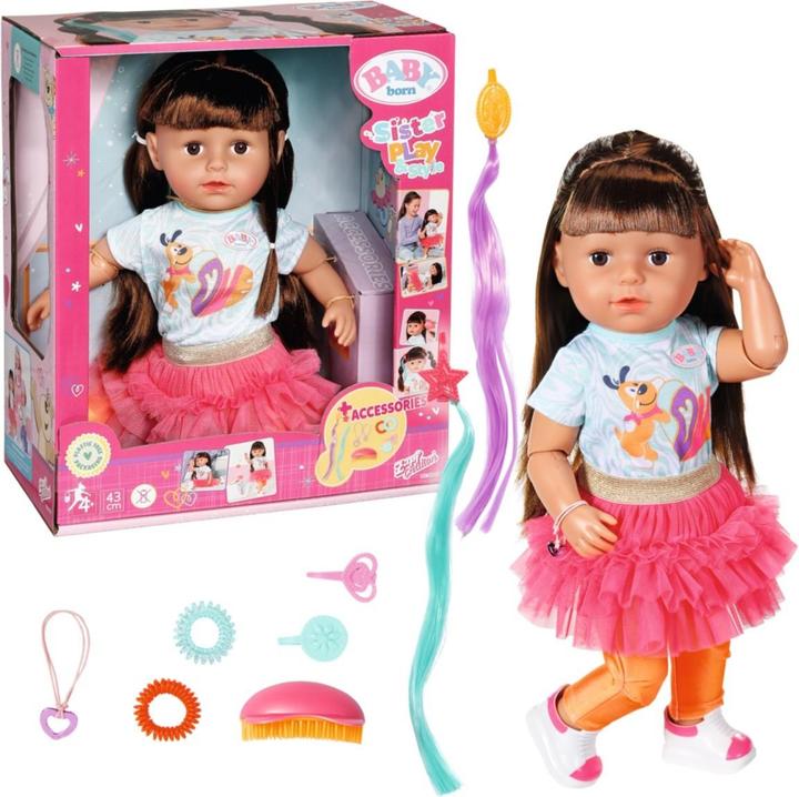 Productafbeelding Baby Born Zuster Spelen & Stijl brunette43