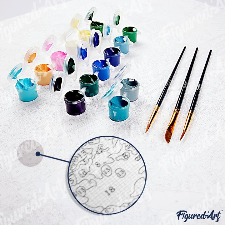 Immagine prodotto Figured'Art Dipingere con i Numeri - Antica Casa di campagna