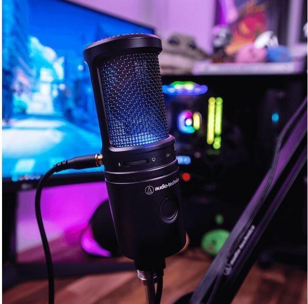 Immagine prodotto Audio-Technica AudioT AT2020USBX Microfono a condensatore bk Microfono USB a condensatore cardioide