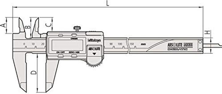 Produktbild Mitutoyo Messschieber (15 cm)