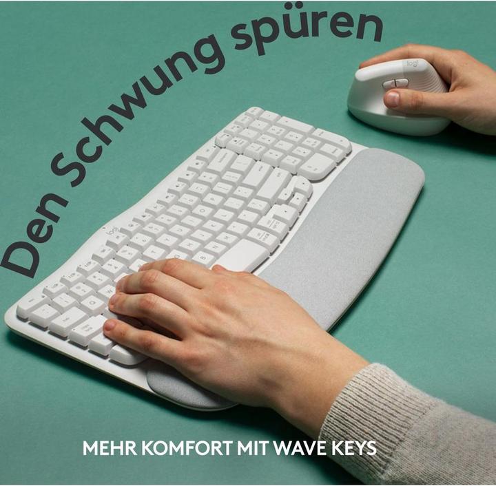 Actual product image Logitech Wave Keys (DE, Wireless)