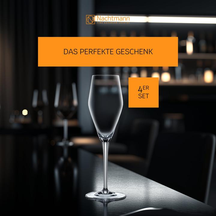 Produktbild pfister Vinova Sektglas 4-er Set (28 cl, 4 Gläser, Sektgläser)