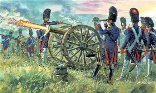 Actual product image Italeri Imperial Guard Artillery