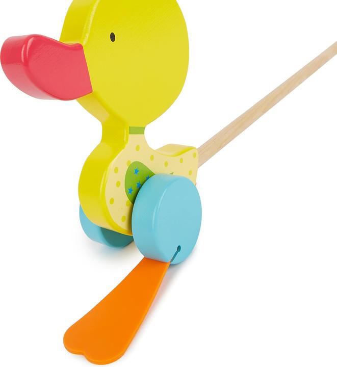 Immagine prodotto Bieco Anatra giocattolo scorrevole, giallo