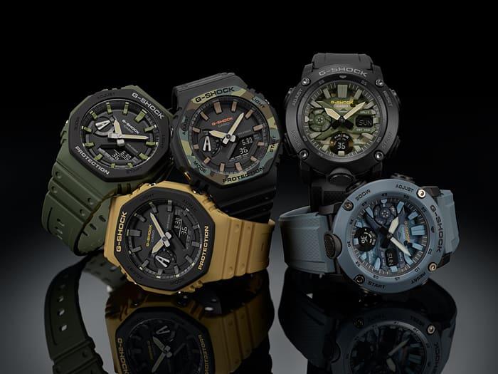 Image du produit G-Shock Ga-2100su-1aer (Horloge analogique, Horloge numérique, 45.40 mm)