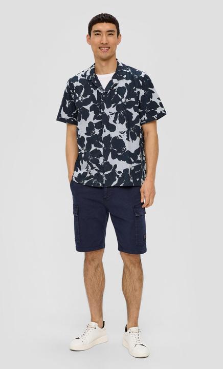 Image du produit S.Oliver Hemd Kurzarmhemd aus Baumwollmix (M)