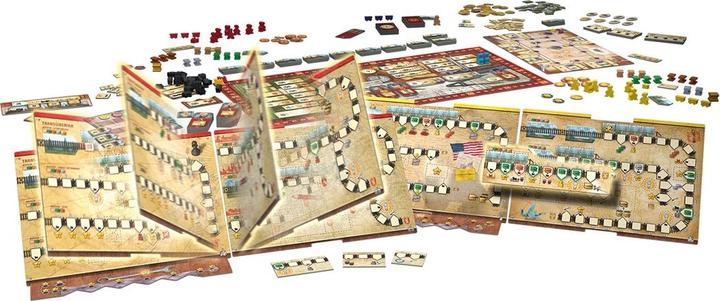 Produktbild Hans im Glück Ultimate Railroads (Deutsch, 2 - 4 Spieler)