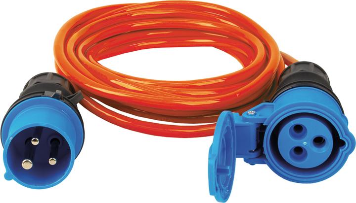 Image du produit Steffen Verlängerungskabel STEFFENFLEX EPR-PUR 3G1.5mm² 10m CEE16/3-CEE16/3 IP44 or (10 m)