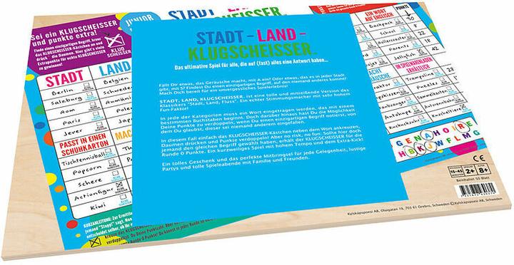 Actual product image Stadt-Land-Klugscheisser - Junior Edition (German)