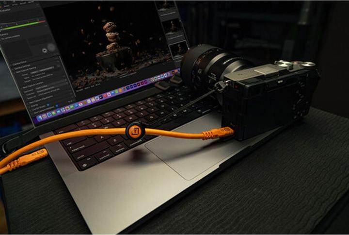 Image du produit Tether Tools TetherPro USB-C Optima 10G gerade orange 4,6m (4.60 m, USB 3.2 Gen 2)