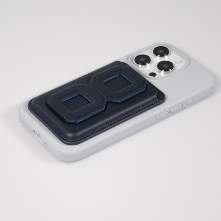 Actual product image PhoneLook Magnetic card holder wallet MagSafe vegan leather with strong magnet and integrated flap