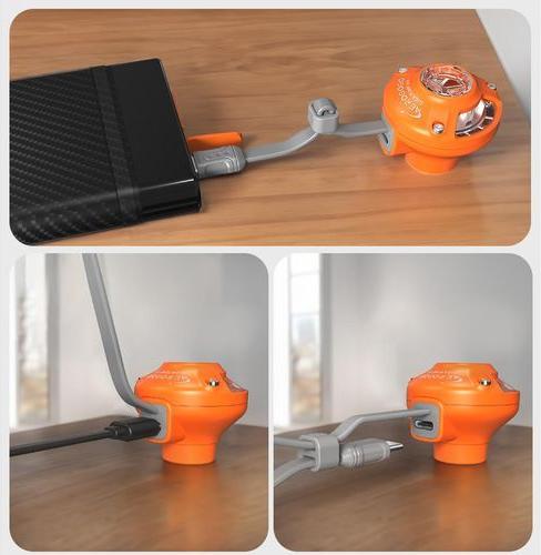 Image du produit Aerogogo Minipumpe Giga Pump Air, USB-C, 26 g, 300 l/min
