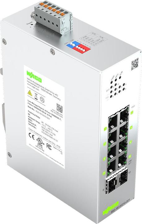 Immagine prodotto Wago Switch gestiti snelli,8 (8 porte)