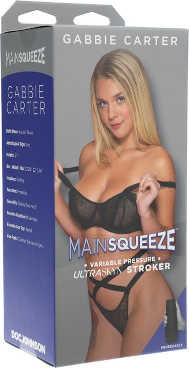 Actual product image Doc Johnson Gabbie Carter - ULTRASKYN Stroker - Pussy