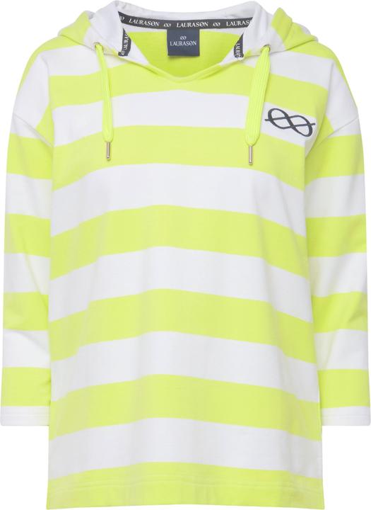 Immagine prodotto Laurasøn Hoodie, Blockstreifen, Kapuze, 3/4-Ärmel (L)