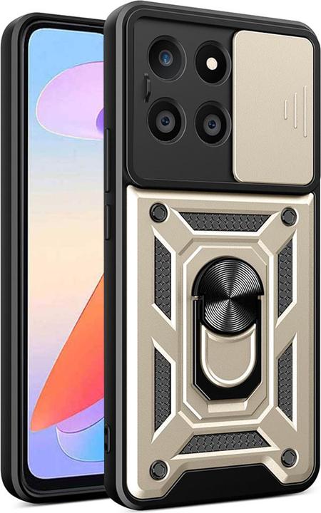 Actual product image Techsuit - CamShield Series - Honor X6a - Gold (Honor X6a)