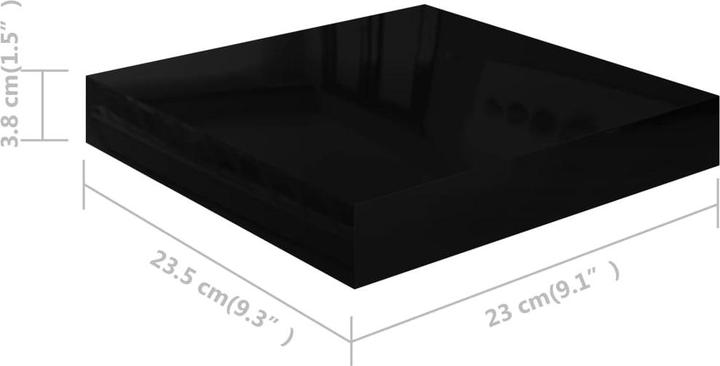 Actual product image vidaXL Wandregal (23.50 x 23 x 3.80 cm)
