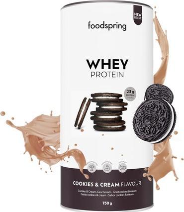 Produktbild Foodspring Whey Protein (Cookies & Cream, 1 Stk., 750 g)