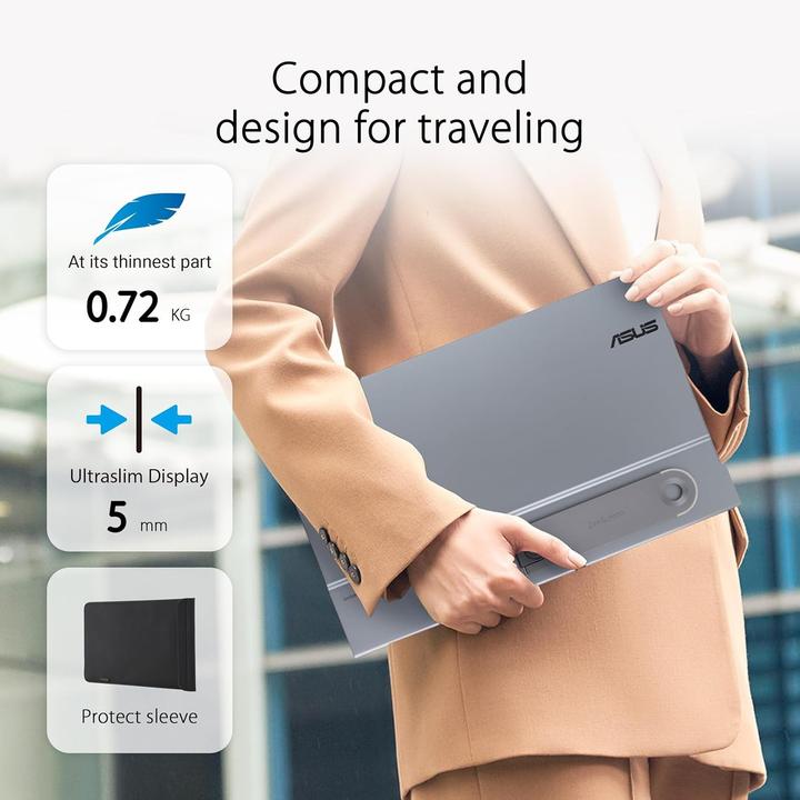 Actual product image ASUS ZenScreen OLED MQ16AHE (1920 x 1080 pixels, 15.60")