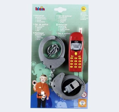 Actual product image Theo Klein Police set On map