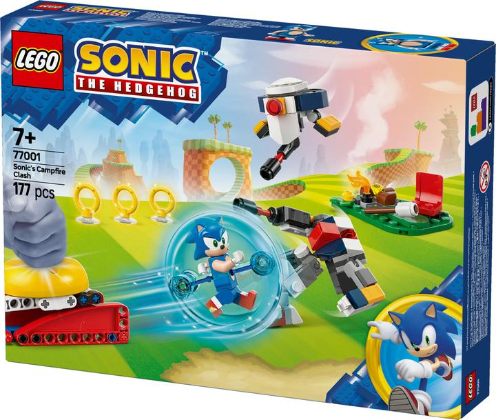 Produktbild LEGO Sonics Showdown am Lagerfeuer (77001, LEGO Sonic)