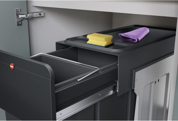 Productafbeelding Hailo EcoLine Design Trio L inbouwsysteem (3x 10l) (30 l)