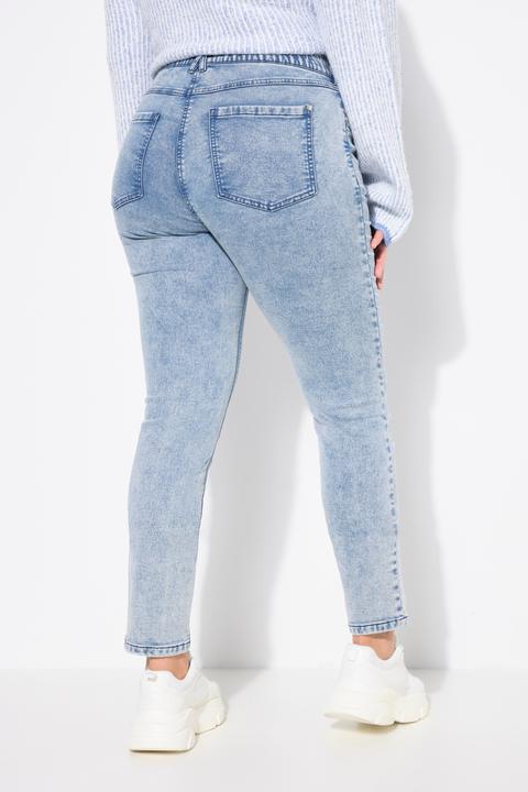 Image du produit Ulla Popken Jean Sarah en jersey, jambe étroite et taille confortable (42)
