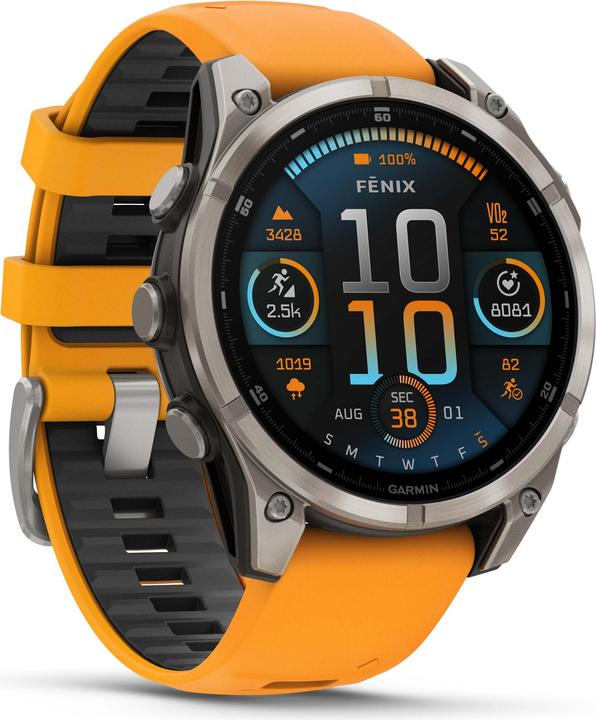 Produktbild Garmin Fenix 8 AMOLED Sapphire Titan (47 mm)